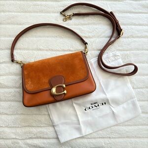 Coach Soft Tabby in Suede